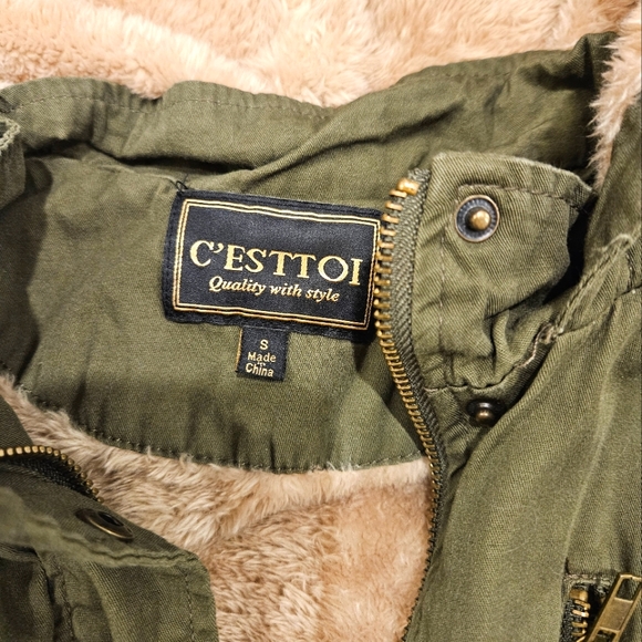 Boutique Vest jacket with hood. Women's size Small. - Picture 2 of 2